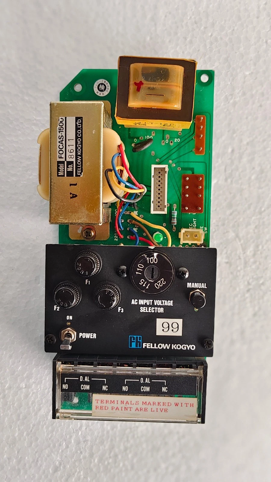 Fellow Kogyo focas 1500c / FOCAS-1500C-14 BILGE Alarm Control Board PCB